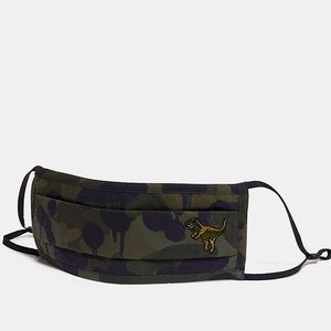 Coach Unisex Rexy Face Mask With Camo Print 🦖